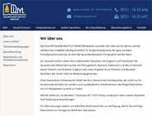 Tablet Screenshot of di-muenster.de